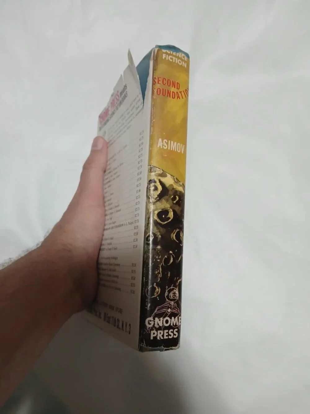Isaac Asimov - Second Foundation stated First Edition 1st Printing 1953 Gnome Pr
